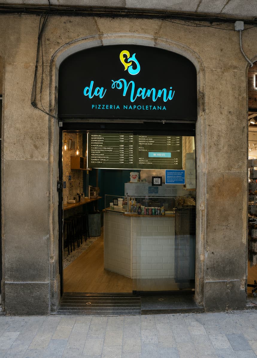 Da Nanni Gòtic Take Away – pizzería napolitana en Gòtic